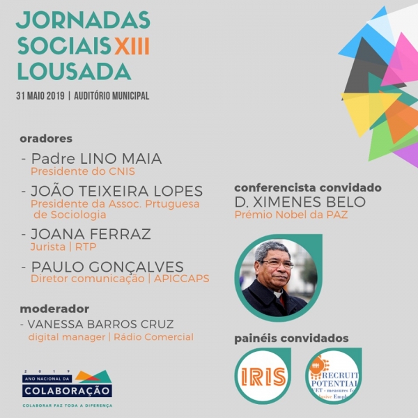 A Colaboração no centro das Jornadas Sociais XIII Lousada